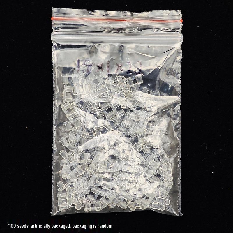 100 Pairs Double-Plug Frameless Glasses Frame with Accessories