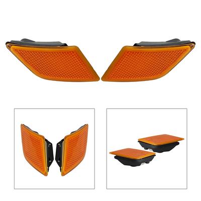 Pair Front Marker Light Cover LH&RH Side For Mercedes Benz C300 08-11 2048200121