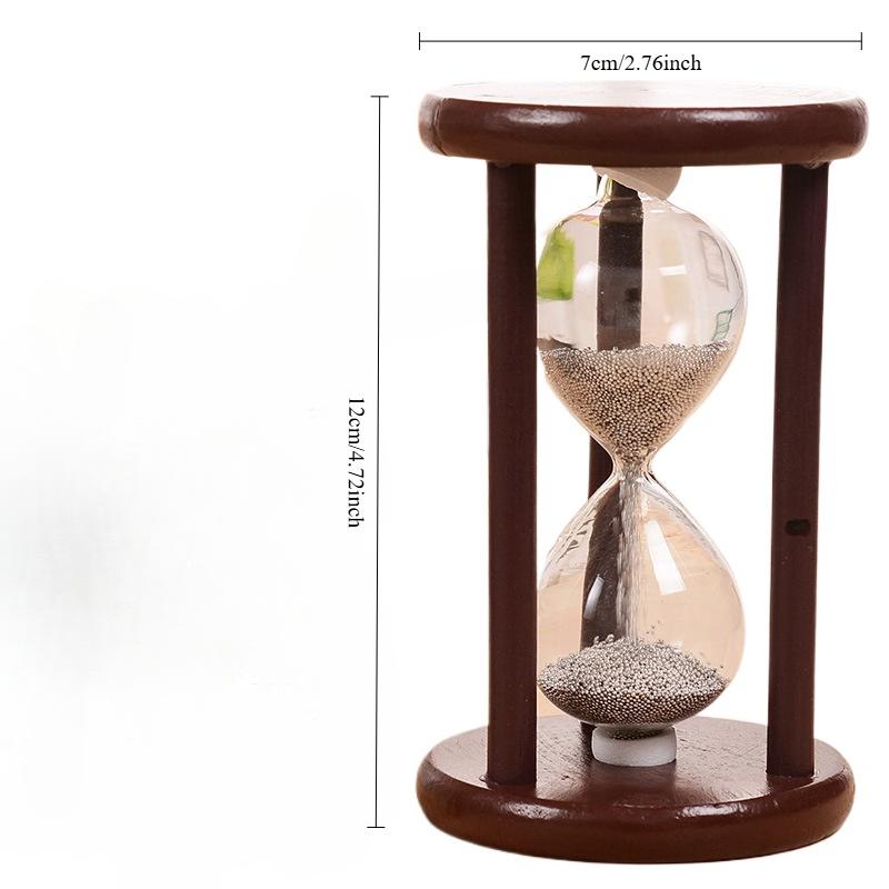 

Винтажный стиль Деревянный таймер Ресторан Обеденный стол Креативное украшение 1pc