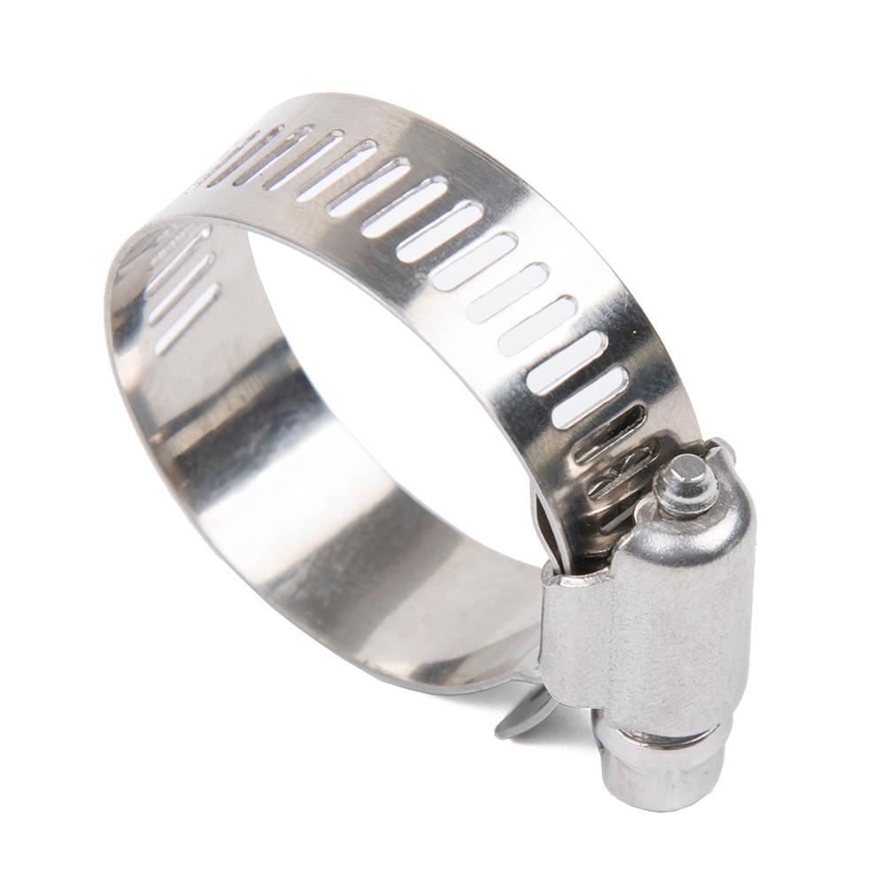 60pcs Stainless Steel Adjustable 6-38mm Range Worm Gear Hose Clamp
