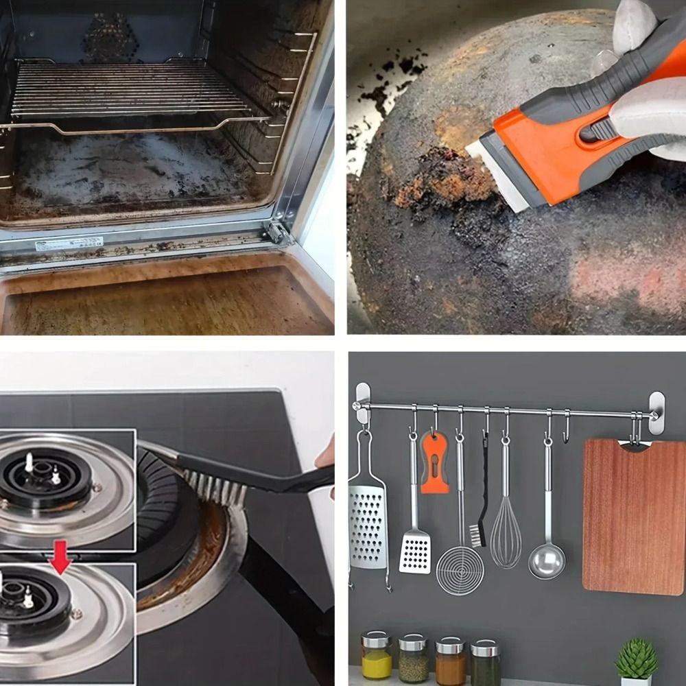 1 Set Funcție Curățare Lame de Ras Răzuitor Retractabil Instrument Răzuitor Lamă de Ras Bucătărie