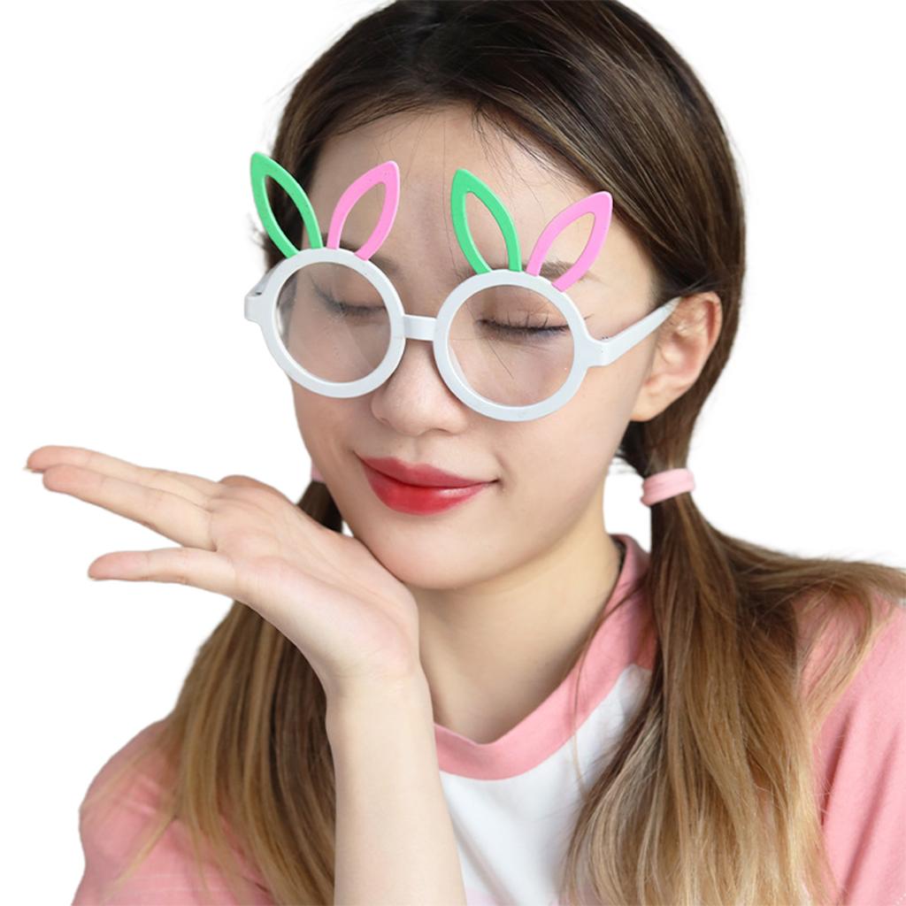 Costume Glasses Easter Egg Eyeglasses Frame Easter Party Photo Props Pretend Eyewear Fun Party Eyewear Cosplay