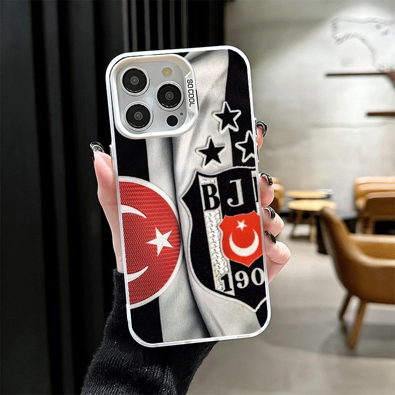 B-Besiktas B-BJK Türkiye Shockproof Phone Case for iPhone 17 Air 16 16E 15 Pro Max 14 Plus 13 Mini 12 Back Cover Anti Fall Funda