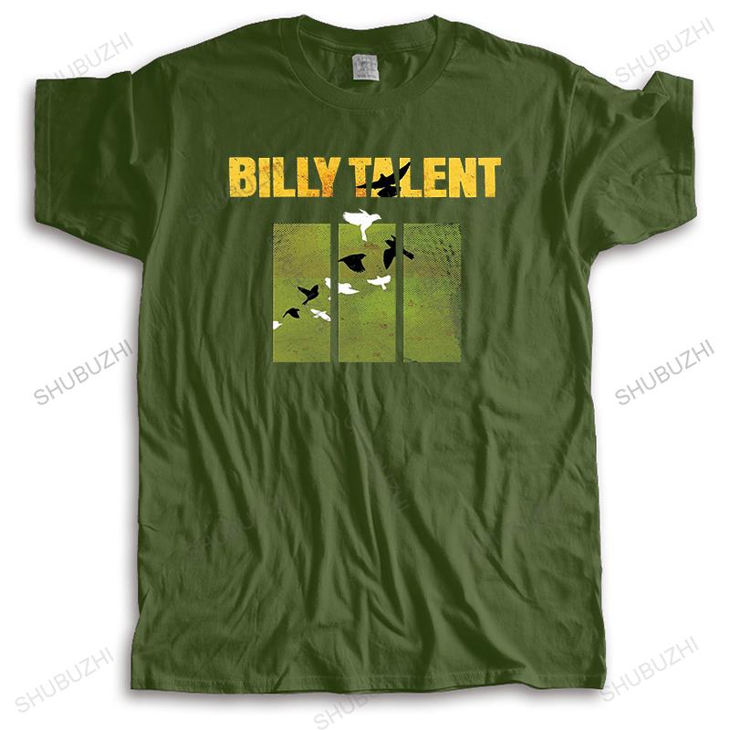 Mens Sunmmer Fashion Cotton T Shirt New Billy Talent Men'S Bomb T-Shirt Small Black Apparel Brand Casual Tee Shirt