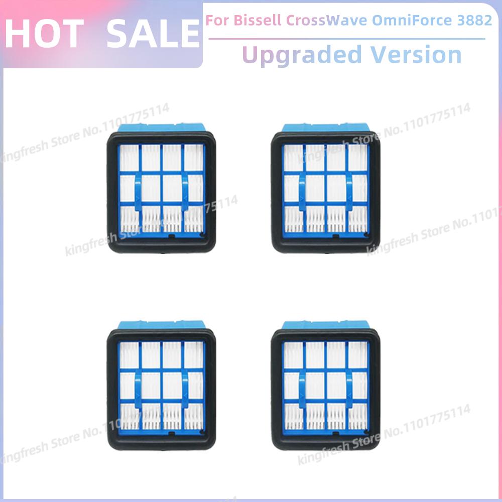 Compatible For Bissell CrossWave OmniForce 3882 Cordless WET DRY Vacuum Replacement Parts Roller Brush Hepa FIlter Accessories