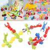 101pcs Bricks Splicing Model Blocks Toys. Articulated Assembly Montessori Toys Desktop Decoration