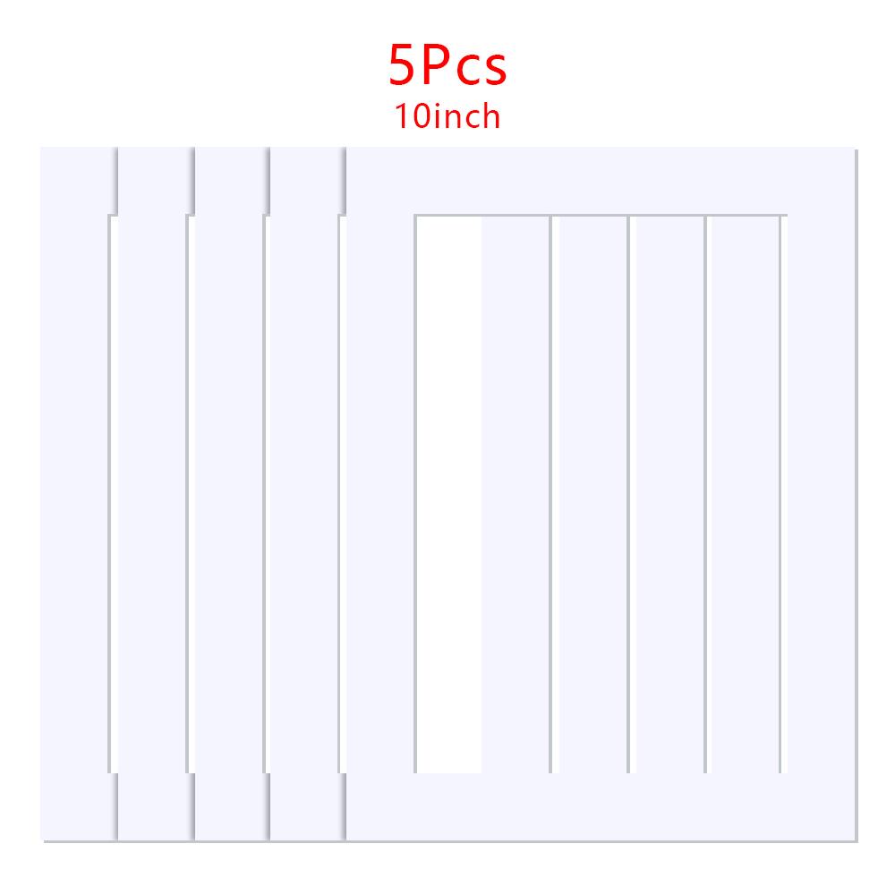5PCS For 6/7/8/10in Picture Frames Passe Partout White Photo Mats Simple and Pure Rectangle Paper Mounts Unique Textured Surface