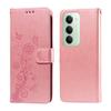 For Xiaomi Redmi 15 5G Leather Case Butterfly Floral Imprint Wallet Stand Cover