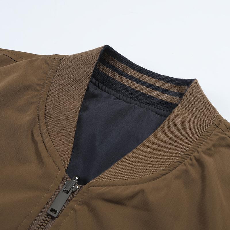 Men's Solid Color Fashionable Casual Padded Cotton Jacket Thick Warm Outerwear for Autumn Winter Foreign Trade
