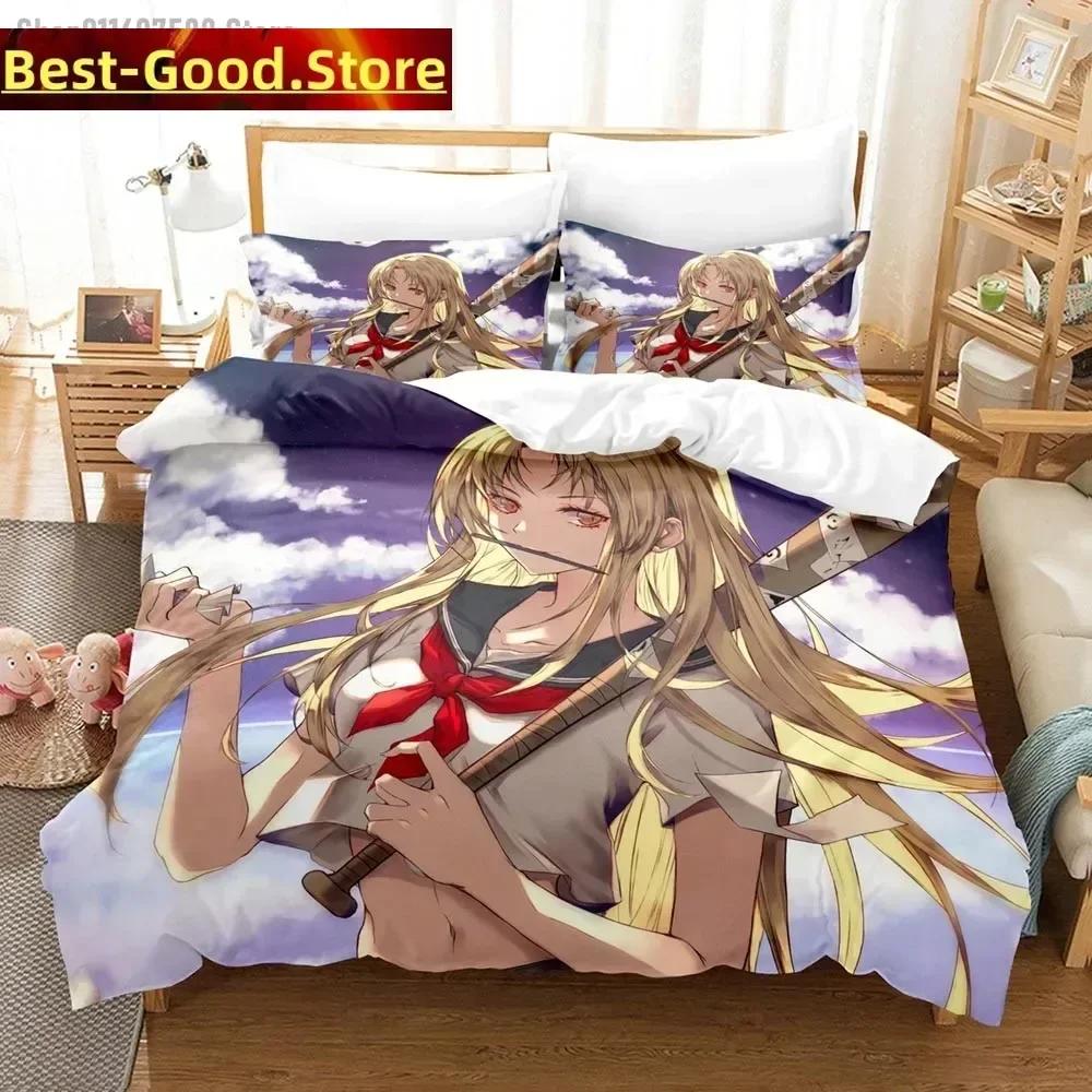 Comforter 3D Takashi Natsume Bedding Set Natsume'S Book Of Friends Printed With Soft Single Double Queen Super King