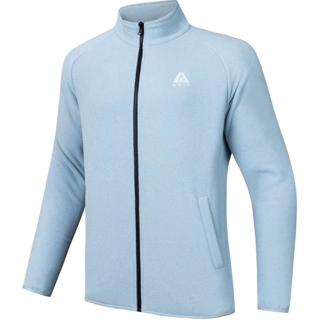 Anta Outdoor Hiking Windbreaker Jacket Men's Gray Blue 952446601-3