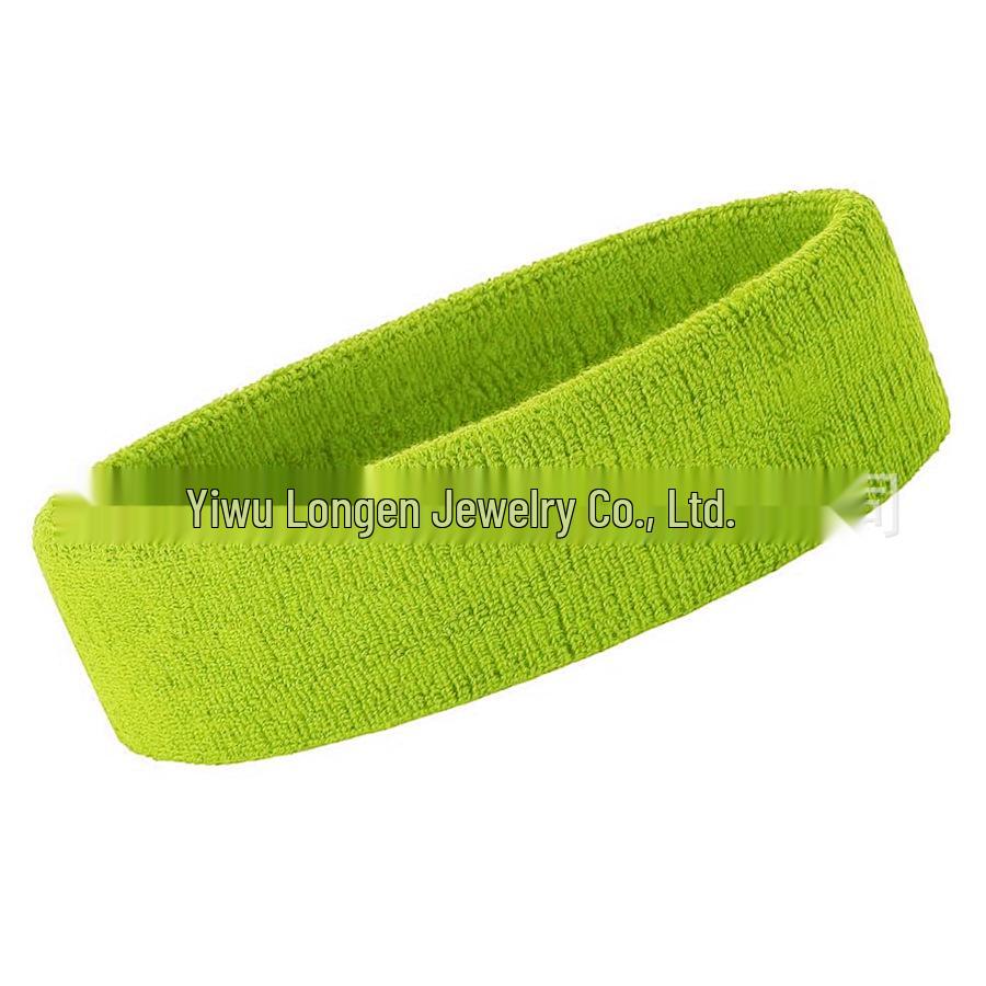 Unisexowy Opaska Sportowa Absorbująca Pot do Fitnessu i Jogi - Modna Opaska do Włosów