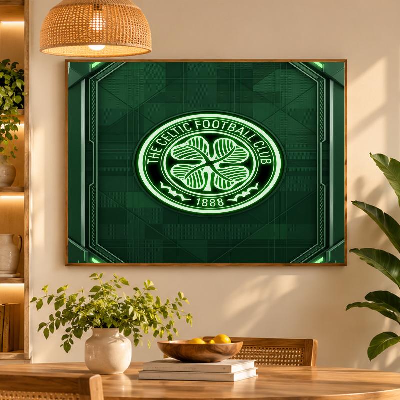 5D Diamond Painting Celtic FC DIY Full Drill Diamond Art Kit Home Decoration