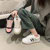 Board shoes casual board shoes Korean version ins flat heel women's shoes youth sports shoes spring versatile student lace-up white shoes