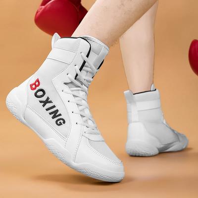 Boxing Boots Men Professional Wear-Resisting Sneakers Sports Training Combat Adult Fitness Athletic Brand Non-Slip Boxing Shoes