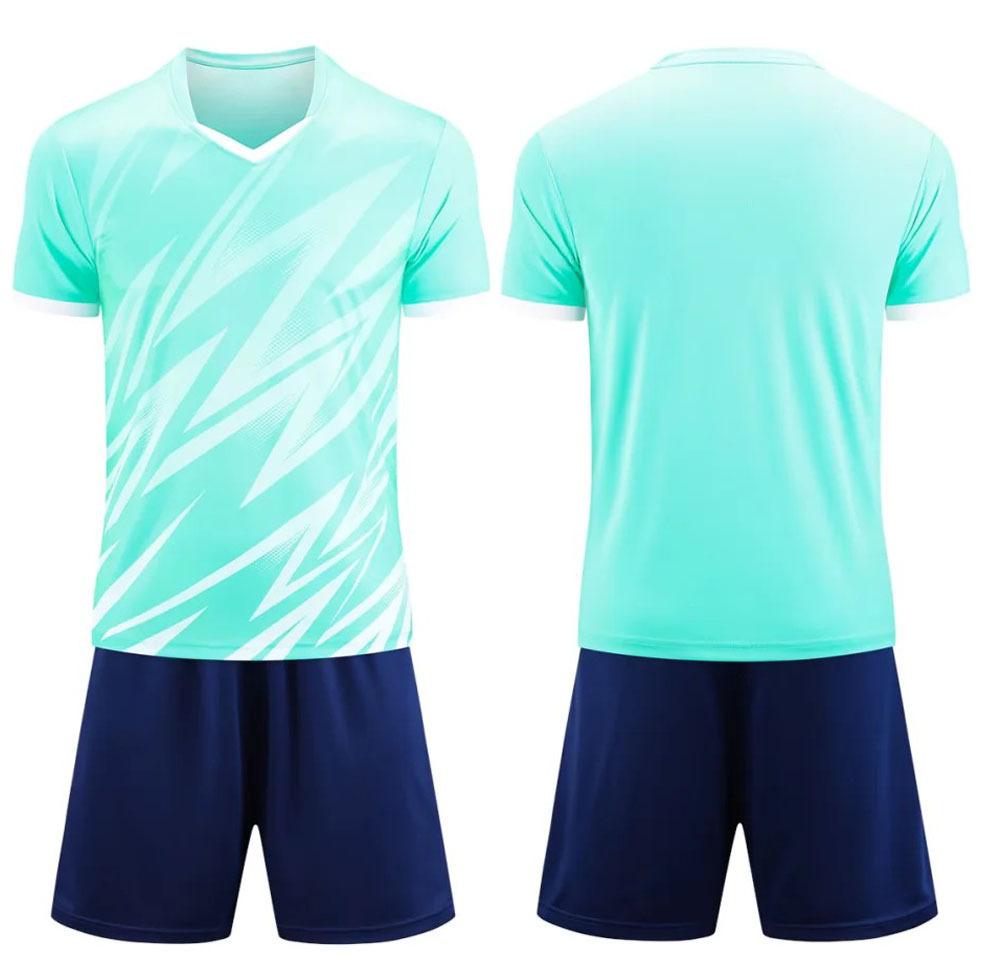 2026 spot wholesale children s football jersey, short-sleeved game jersey, summer training short-sleeved football jersey set 20 yards