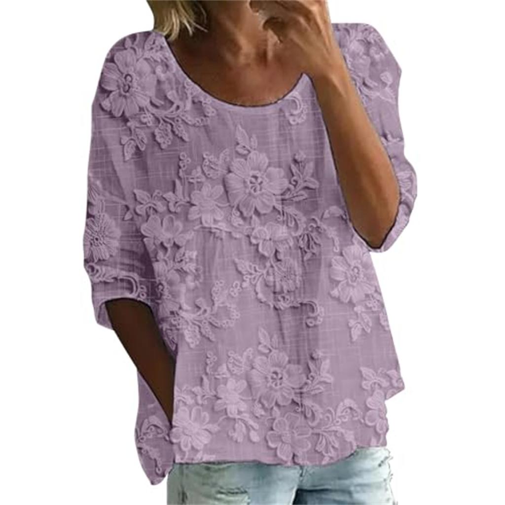 Women's Fashion Casual Short -sleeved Top