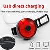 Bicycle Tail Light Usb Rechargeable For Night Riding Outdoor Adventure