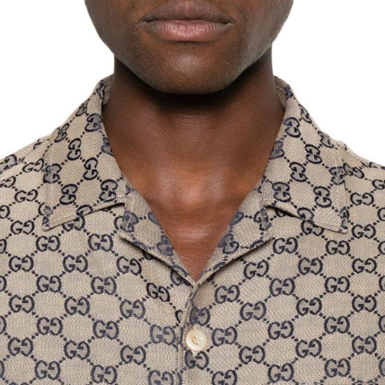 GUCCI Gg Supreme Printed Shirt 742707-ZAM7G-9118