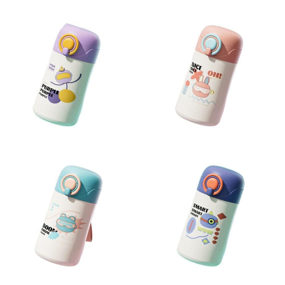 Edelstahl Kinder Thermos Wasserflasche 400ML 400ml Vakuumflaschen Kaffee Tee