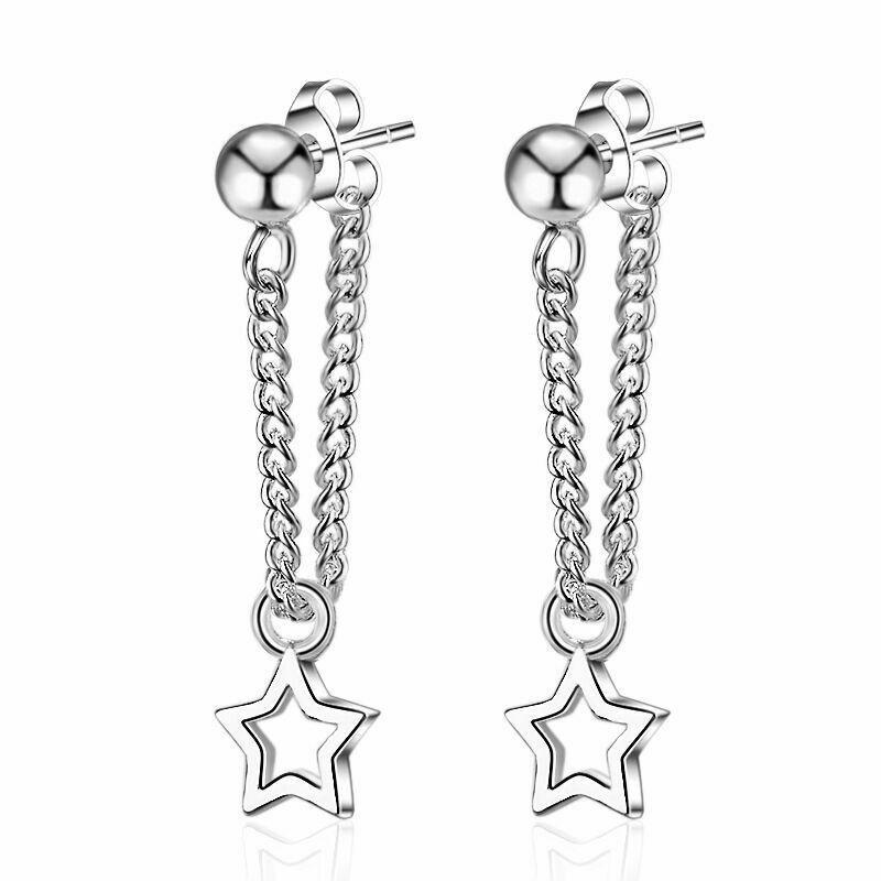 Girls Gift Dangle Drop Stud Stud Jewellery Star Earrings Women Stud Stud Gift