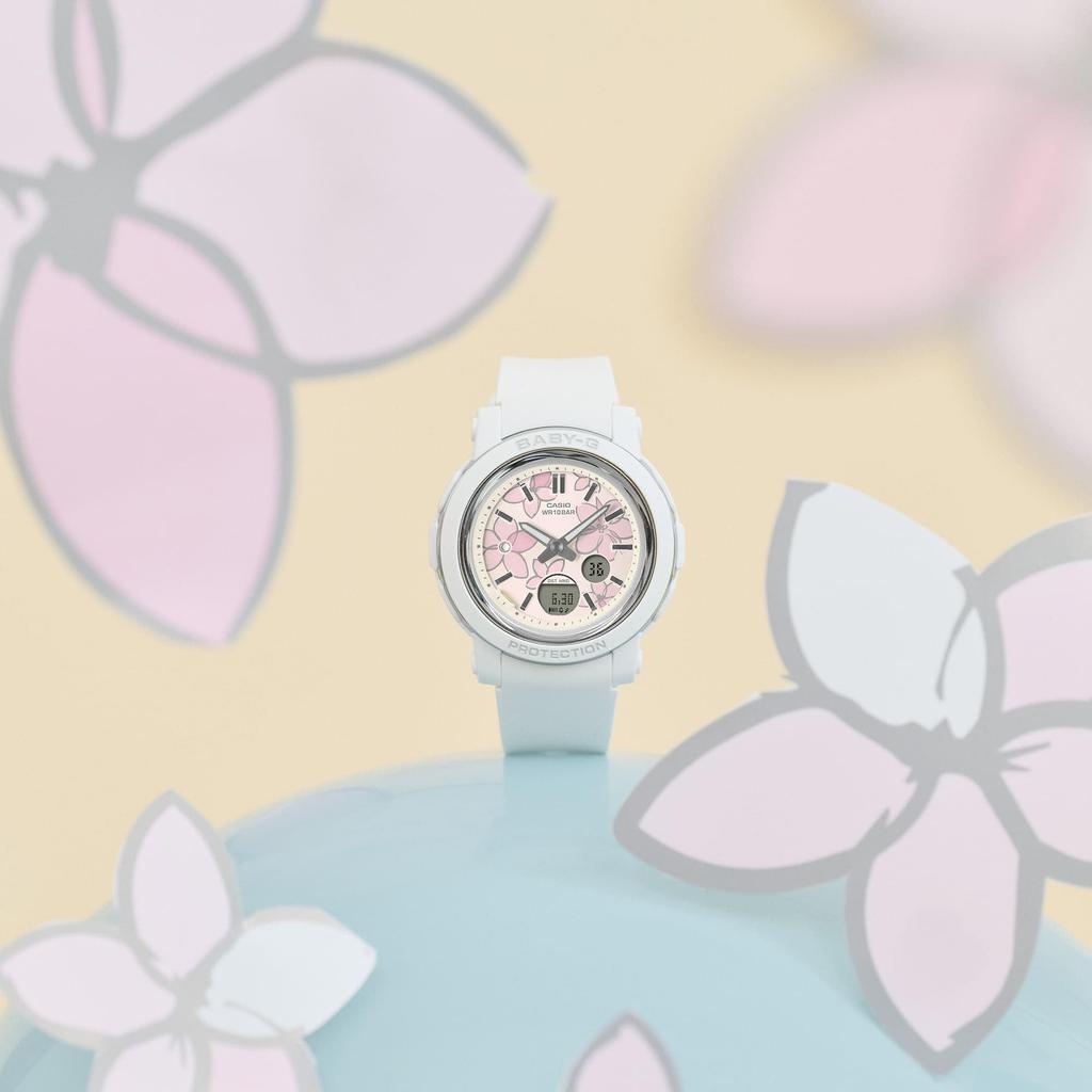 Hodinky Bílé [Casio] Baby-G BGA-290FL-7AJF Dámské
