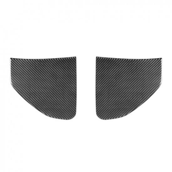 Carbon Fiber Interior Floor Console Side Cover Trim For Land Rover Range Rover