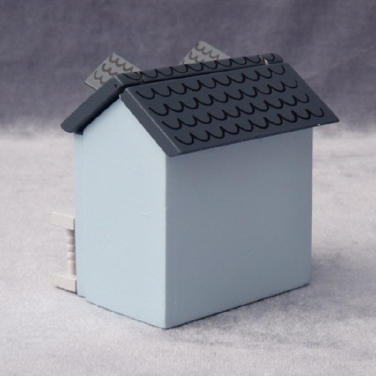 Vintage Cottage Villa Model Ornament for Kids Retro Cottage Villa Figurines Desktop Miniature Pretend Game Props