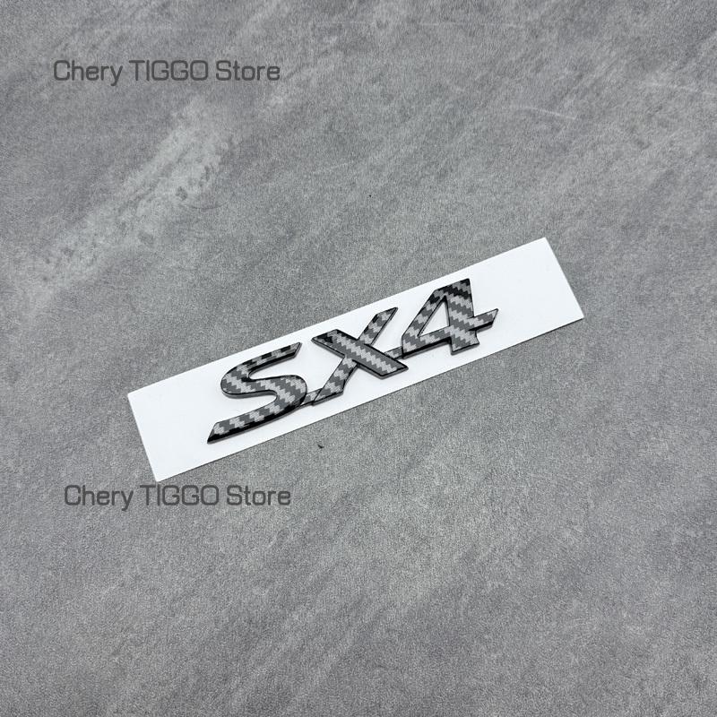 ABS 3D Trunk Badge Sticker For SWIFT ALTO S CROSS VITARA ALIVIO SX4 Emblem Letters Car Trunk Badge Accessories