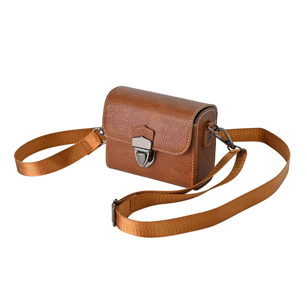 Universal PU Leather Camera Bag Case for Canon SX740 SX730 G7X2 G7X3 G9X M100 M200 Sony ZV1 ZV1F ZV1M2 HX90 Ricoh GR GR2 GR3