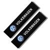 VW 2pcs Breathable Protection For VW Golf Tiguan POLO TOURAN CADDY Car Seat Belt Cotton Safety Belt Shoulder Cover