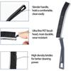 3 Pcs Corner Cleaning Brush, Bathroom Brush with Stiff Bristles, Crevice and Grout Cleaning Brush