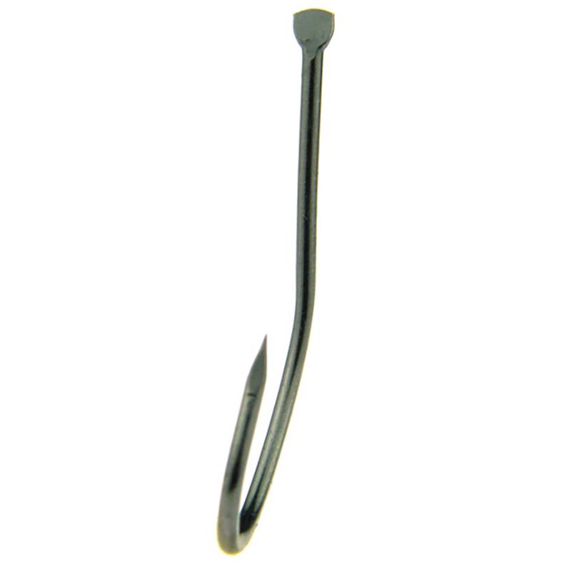 100Pcs Boxed Marusei Hooks Crooked Barbed Sharp Black High Carbon Steel Wild Fishing Hooks