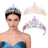 Tiaras Crystal Shell Mermaid Sea Star Crown Tiara Headband  Bride Wedding Hair Accessories