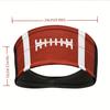 Sport Style Headband, Basketball Football Baseball Rugby Print Hairband, Sweat Absorption Headwear Headwrap For Running Fitness Yoga