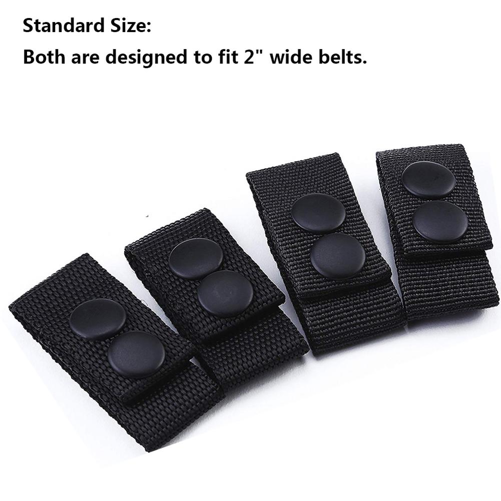 4 ks přezka na opasek Přenosná taktická multifunkční nylonová přezka Pro upevnění Nastavení Pásek Poutko na opasek