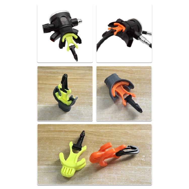 Professional Scubas Diving Regulator Holder Stabilizer Hook Securely Lock Space Saving Design Diving Equipment Hook