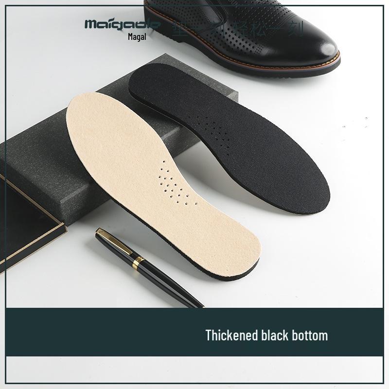 

Дышащие амортизирующие спортивные стельки из натуральной кожи, устойчивые к запаху, для повседневной обуви 41-42