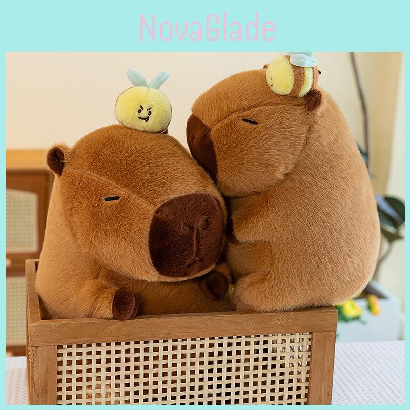 Capybara Animal Plush Doll With Soft Pp Cotton Filling For Giftgiving