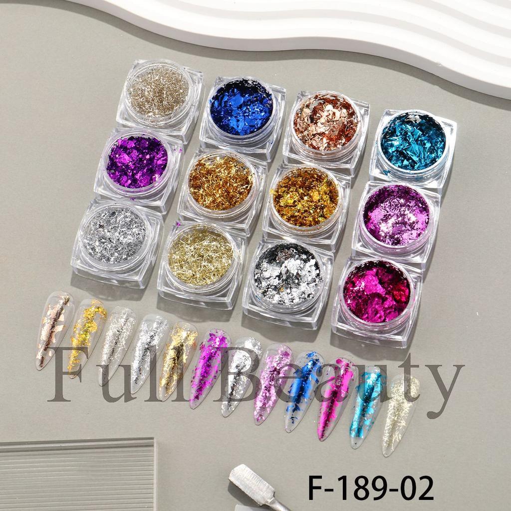New 8 Colors Bottled Magic Mirror Nail Glitter Set Bottled Mirror Nail Polish Nail