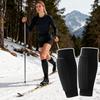 Ski Guards Shin Pads Snowboarding Leg Protection Gear Skiing Calf Compression Sleeve For Snowboarders Park Riders Beginners