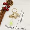 Seaside Shell & Starfish Keychain Pendant
