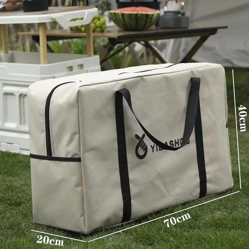 

Оксфордский упаковочный мешок для переезда, тканая сумка, сумка для хранения одеял, вместительная дорожная сумка для багажа белый