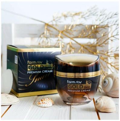 GOLD SNAIL PREMIUM CREAM, Anti-aging, Kbeauty, Korean Cosmetics, Sample