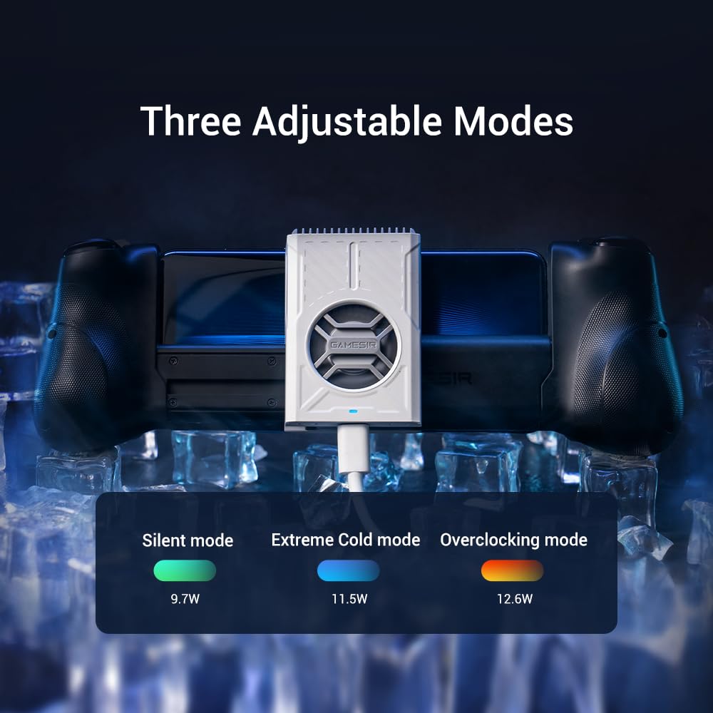 GameSir Fx5 Lite Smartphone Cooling Powered Mobile Cooler with Peltier Element Designed Exclusively for the X5 Wide Contact Three Cooling Smartphone