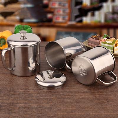 Con manico in acciaio inossidabile, 1 tazza da campeggio per caffè e latte
