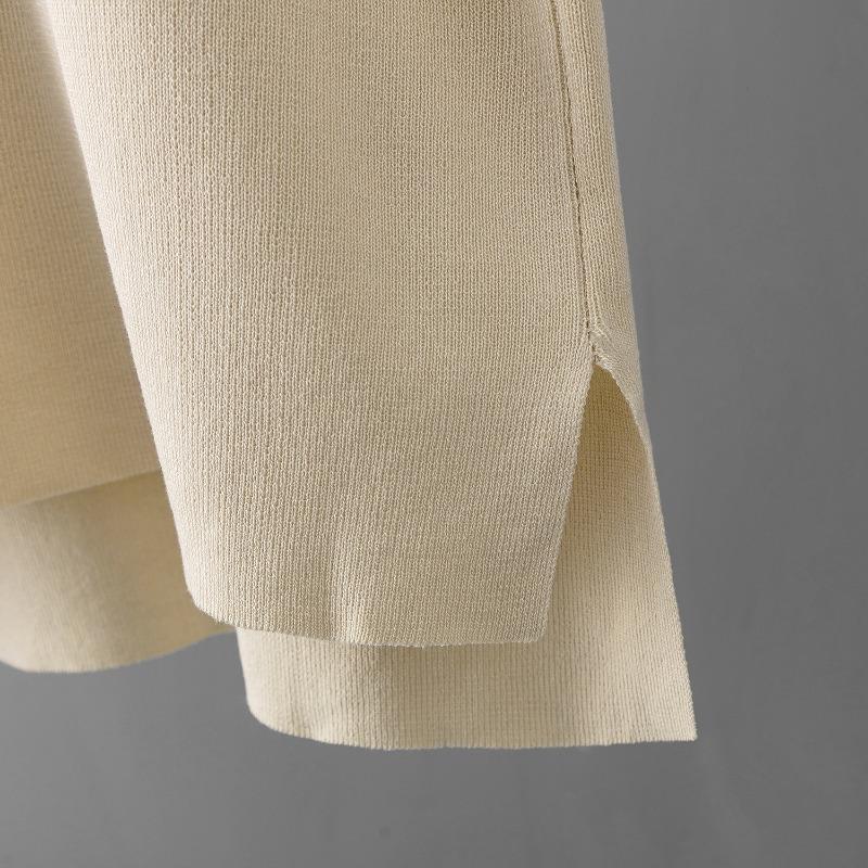 Casual Suit Damen Sommer Neue einfarbige ärmellose Weste Pullover weite Beinhose Große Größe Mode Eis Seide Anzug