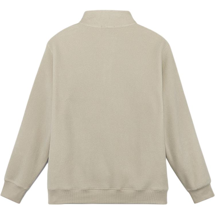 Timberland Stand Collar Outdoor Moisture Wicking Insulated Fleece Jacket Men Jacket Sand A5M8J-CY2