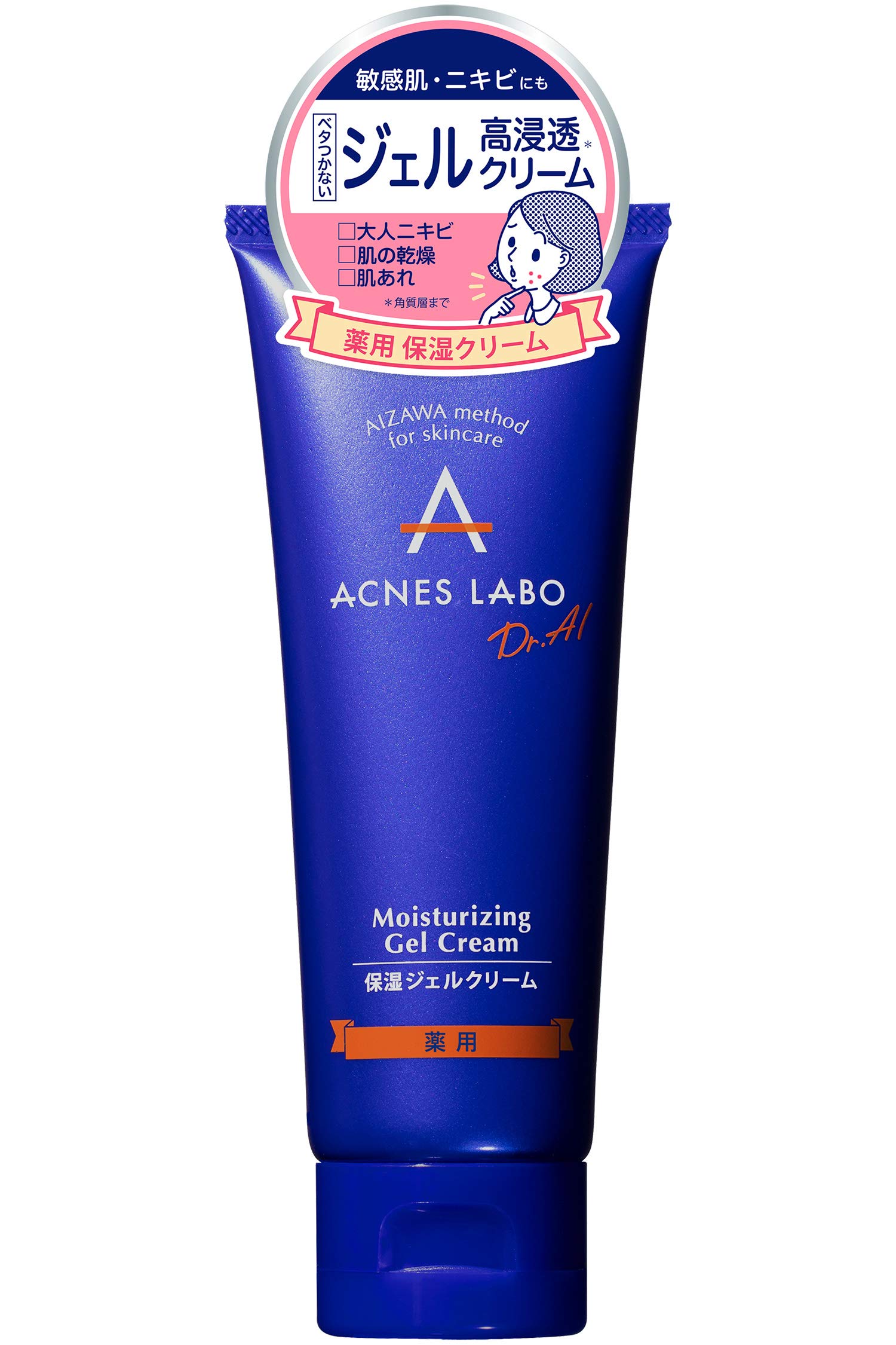 Acnes Labo Moisturizing Gel Cream 60g (Quasi-drug) синий