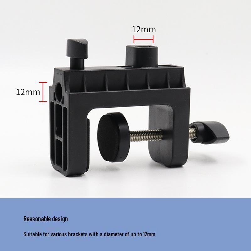 Металлическое консольное основание настольной лампы I-Clip с осветительным прибором